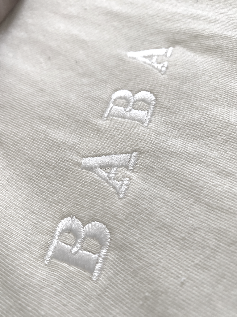 B A B A | Short Sleeve | Ivory | V1