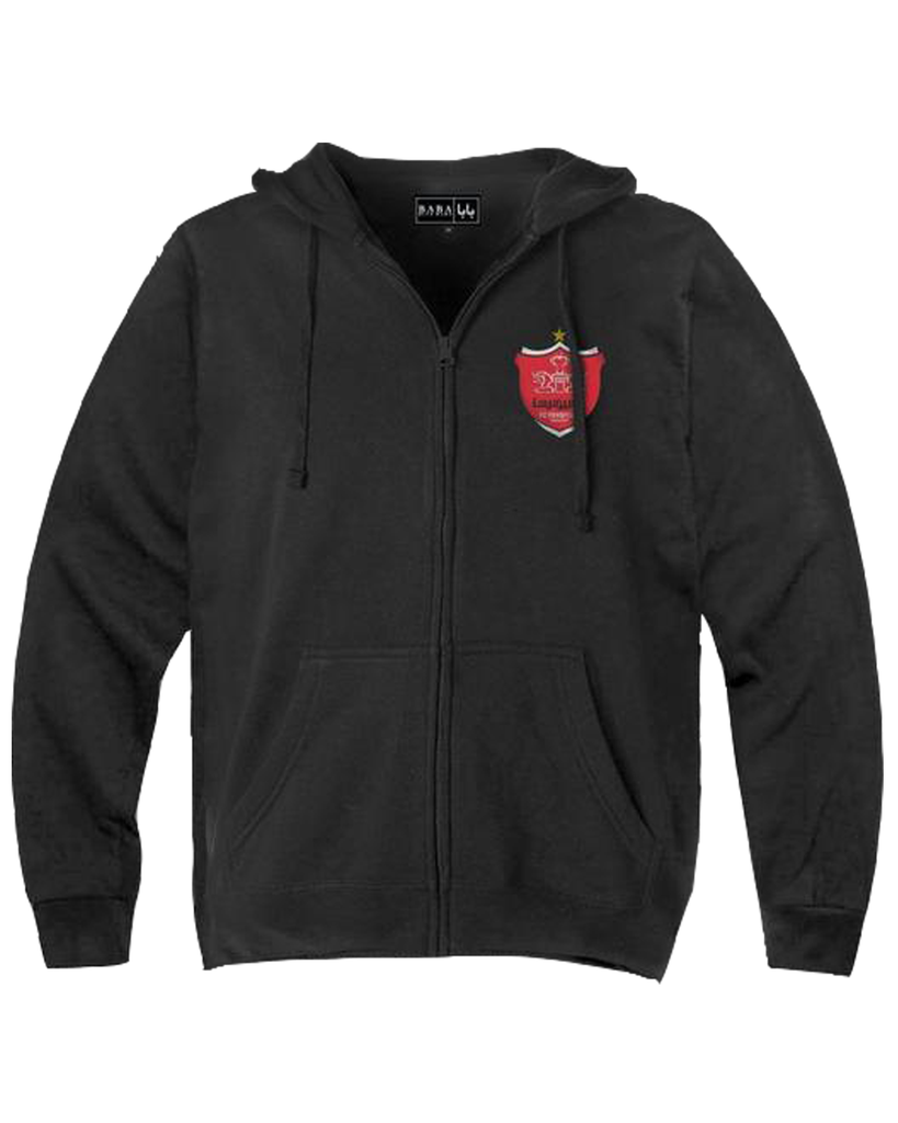 Persepolis F.C. | ZIp Hoody Tee | Black