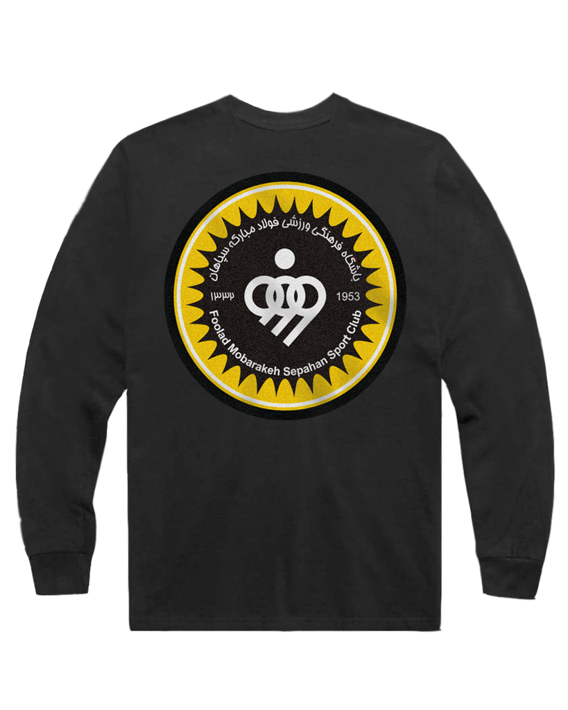 Sepahan S.C. | Long Sleeve Tee | Black |